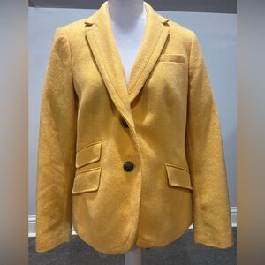 NEW Talbots Blazer Size Petite 12 petite Golden Yellow Suit Jacket  blazer coat